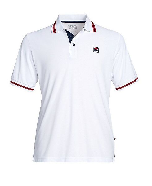 Fila Poloshirt Piro weiss/navy Herren günstig online kaufen