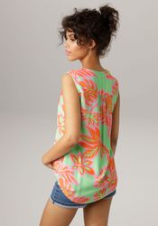 Aniston CASUAL Blusentop mit farbintensivem, großflächigem günstig online kaufen