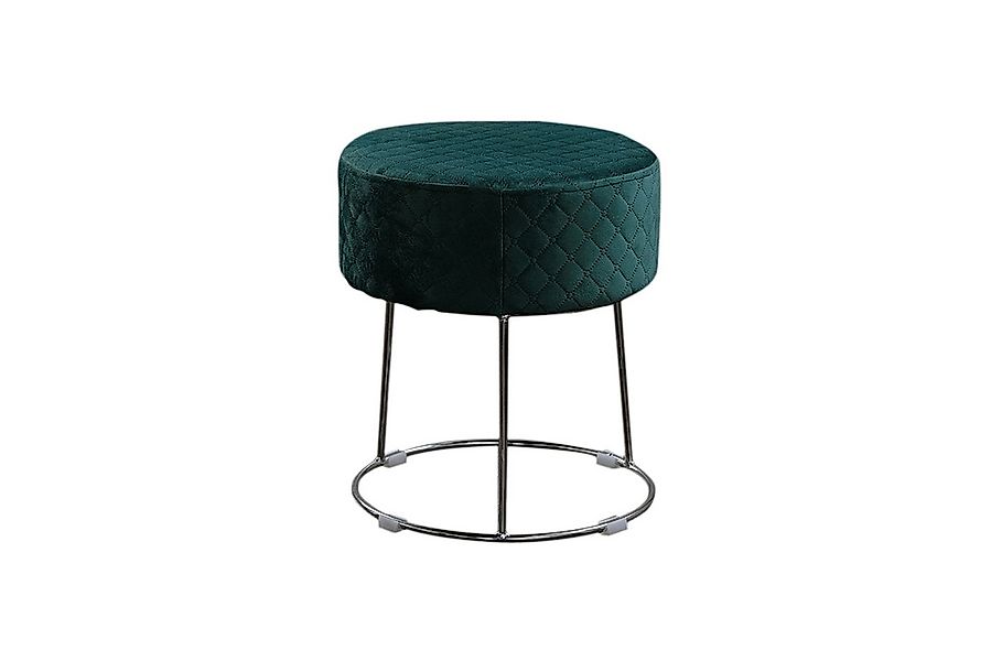 KAWOLA Hocker DEMI, Polsterhocker Velvet verschiedene Farben günstig online kaufen