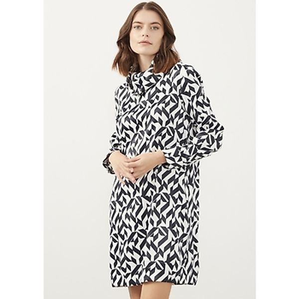 Just Like You  Kleider Schwarzes Midikleid mit Rollkragen und langen Ärmeln günstig online kaufen