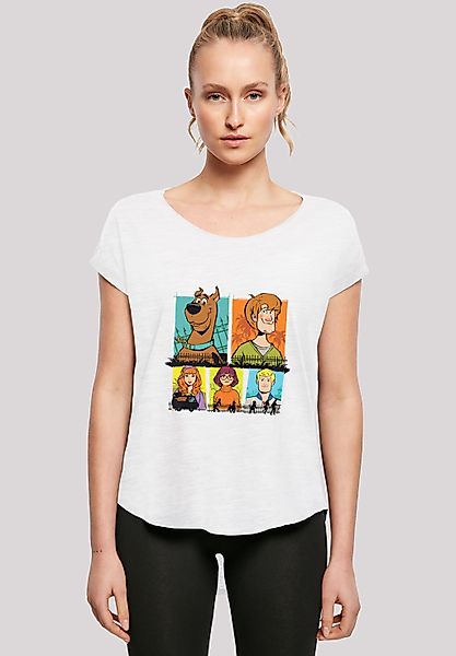 F4NT4STIC T-Shirt "Long Cut T-Shirt Scooby Doo Group Frames" Damen,Premium günstig online kaufen