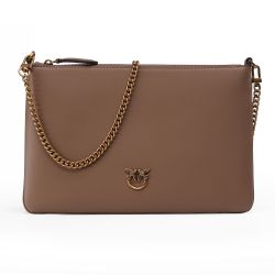 PINKO Clutch Flat, Leder günstig online kaufen