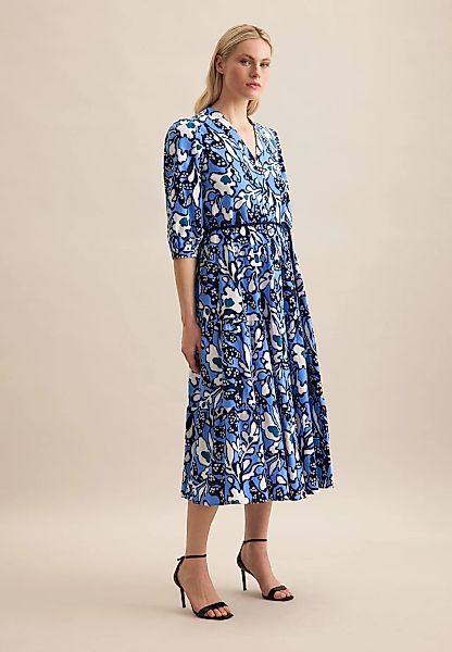 seidensticker Sommerkleid "Schwarze Rose" 7/8 V-Neck Druck günstig online kaufen