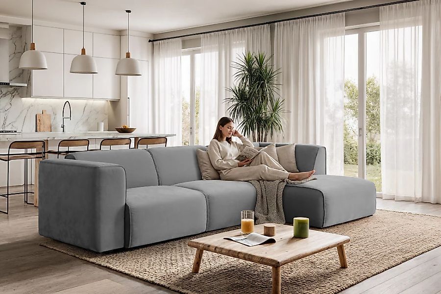OTTO home Ecksofa "Merid L-Form, B: 295 cm - OTTO. Verlässliche Qualität." günstig online kaufen
