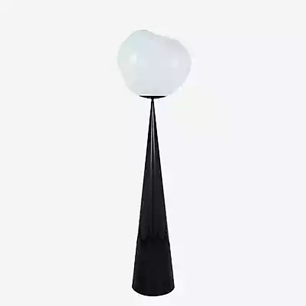 Tom Dixon Melt Cone Fat Stehleuchte LED, schwarz/opal günstig online kaufen