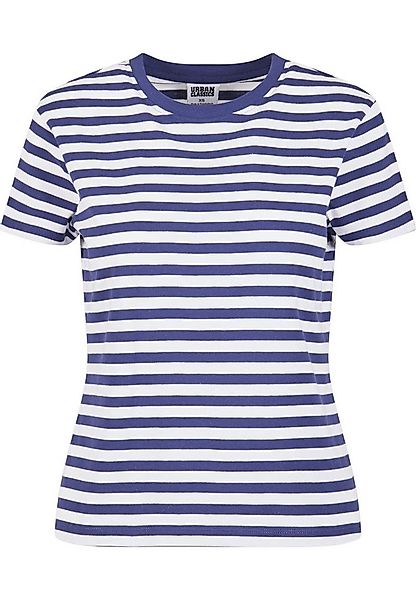 URBAN CLASSICS T-Shirt Urban Classics Damen Ladies Regular Striped Tee (1-t günstig online kaufen