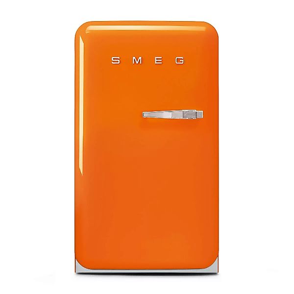 Smeg - FAB10 Kühlschrank mit Gefrierfach - orange/lackiert/Türnanschlag lin günstig online kaufen
