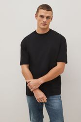 Next T-Shirt Rundhals-T-Shirt im Relaxed Fit günstig online kaufen