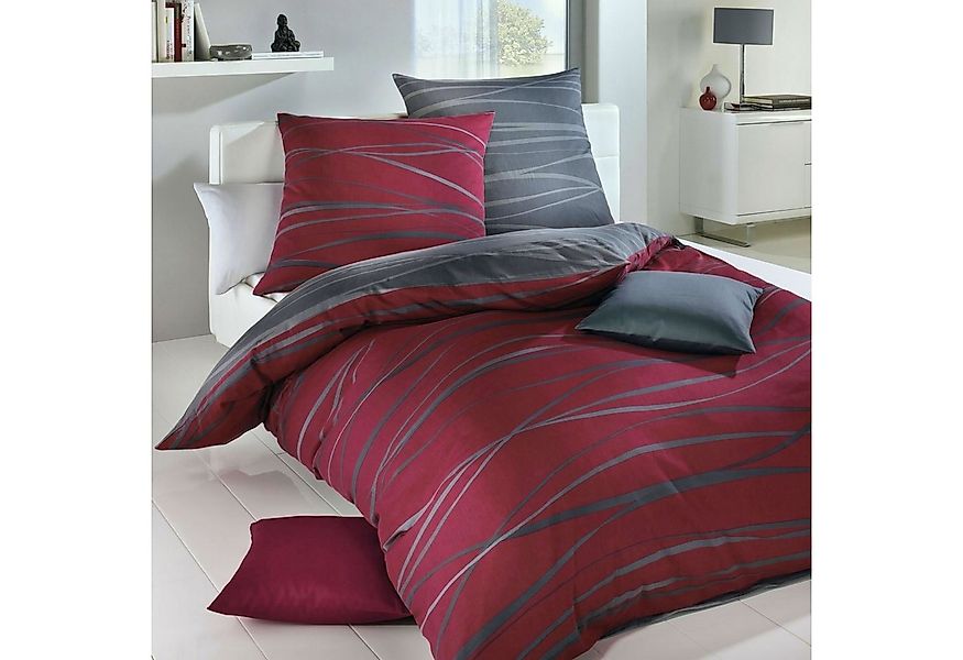 Kaeppel Bettwäsche Biber Motion in vers. Größen zur Auswahl Design Streifen günstig online kaufen