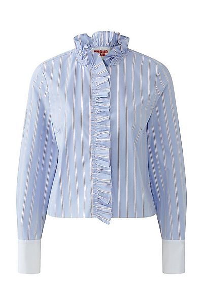 Oui Hemdbluse Bluse lt blue rose günstig online kaufen