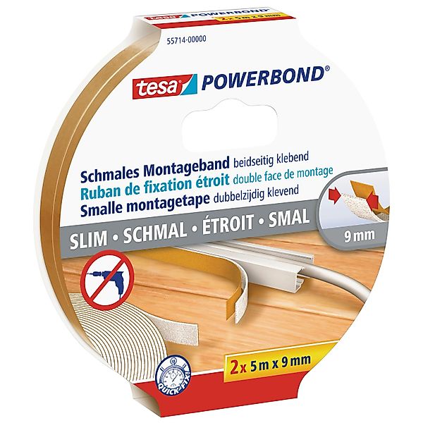 tesa Doppelklebeband POWERBOND Doppelseitiges Klebeband - günstig online kaufen
