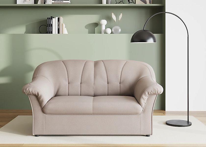 DOMO collection 2-Sitzer "Pegnitz für kleine Räume, Breite 155cm," zeitlos, günstig online kaufen