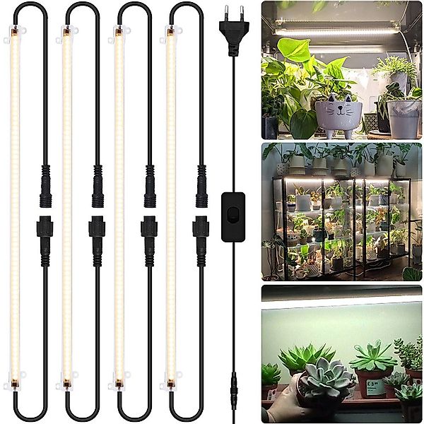Laybasic Pflanzenlampe 48/72 LEDs Vollspektrum Pflanzenlicht,30/50cm günstig online kaufen