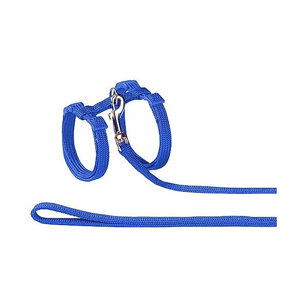 Nobby Geschirr Katzengarnitur Nylon blau günstig online kaufen