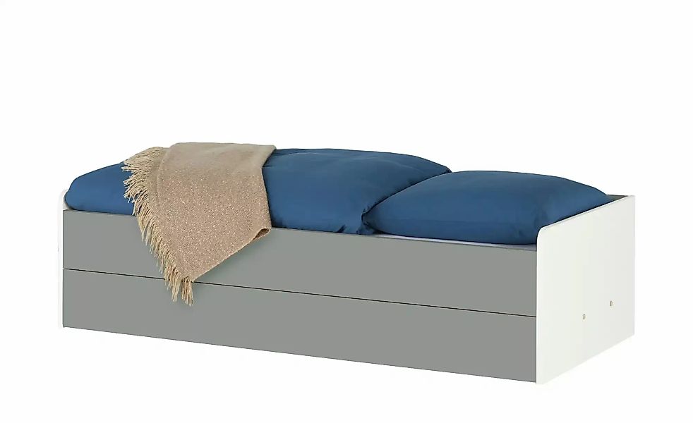 Stauraumbett  Grow Up ¦ grau ¦ Maße (cm): B: 97 H: 54,5 Betten > Bettgestel günstig online kaufen