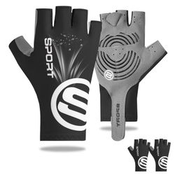 BTTO Hsch. Fahrradhandschuhe Halbfinger Handschuhe Rutschfest günstig online kaufen