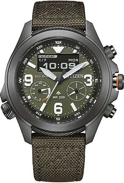 Citizen Solaruhr JV1005-02W, Armbanduhr, Herrenuhr, analog, digital, Tag günstig online kaufen