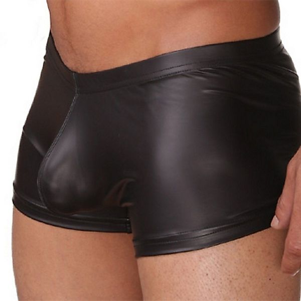 Lau-Fashion Boxershorts Slip Lack Leder Wetlook günstig online kaufen