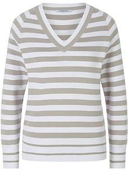 V-Pullover aus 100% SUPIMA®-Baumwolle Peter Hahn mehrfarbig günstig online kaufen