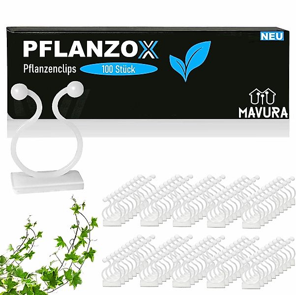 MAVURA Rankhilfe PFLANZOX Pflanzenclips Rankhilfe für günstig online kaufen