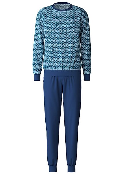 CALIDA Pyjama Relax Imprint Herren (2 günstig online kaufen