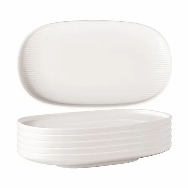 Villeroy & Boch Servierplatte »Universalplatten Afina 23 x 13 cm 6er Set we günstig online kaufen