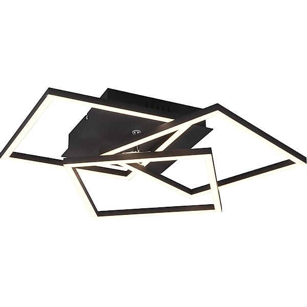 LED-Deckenleuchte Mobile 28W 3200,m dimmbar Schwarz matt günstig online kaufen