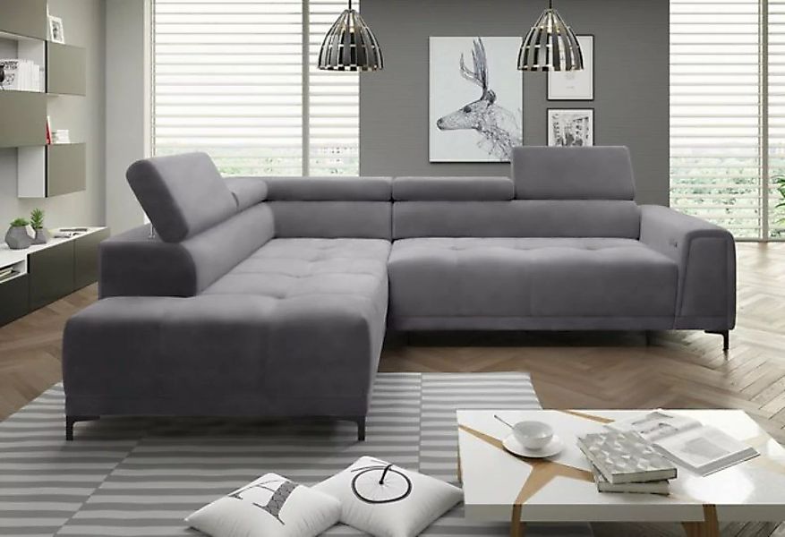 99rooms Ecksofa Volter, L-Form, Eckcouch, Ottomane links oder rechts bestel günstig online kaufen