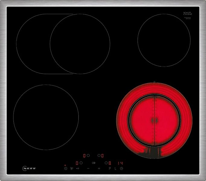 NEFF Elektro-Kochfeld "T16SDF9L0" mit einfacher Touch Control Bedienung günstig online kaufen