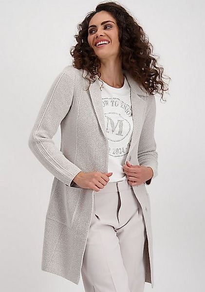 Monari Strickmantel "Jacke Basic Strickmantel", Mit Reverskragen günstig online kaufen