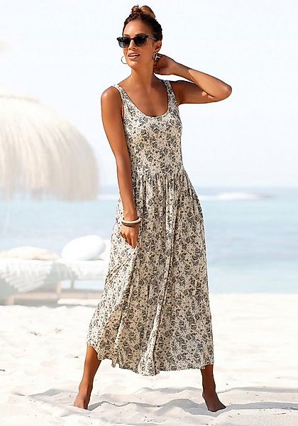 Vivance Midikleid mit Blümchenprint, luftiges Sommerkleid, Strandkleid günstig online kaufen