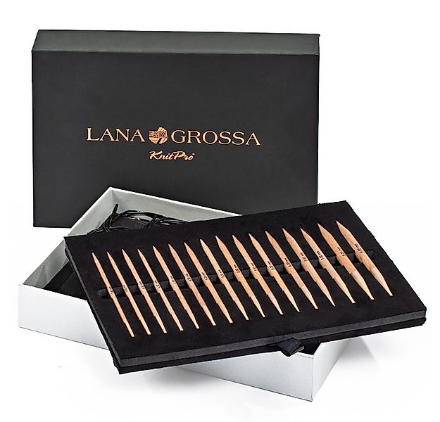 LANA GROSSA Rundstricknadeln Rundstricknadel-Set Buche Tanja Steinbach Edit günstig online kaufen