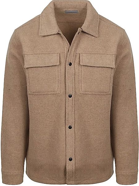 Suitable Overshirt Wool Blend Beige - Größe XXL günstig online kaufen