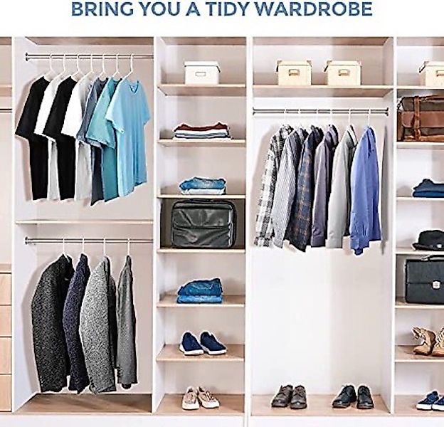 House Day Kleiderbügel Kunststoff, Kleiderbügel Platzsparend, (48-tlg), Str günstig online kaufen