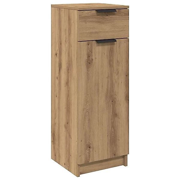 vidaXL Badezimmerschrank Artisan-Eiche 32 x 34 x 90 cm Holzwerkstoff 863418 günstig online kaufen