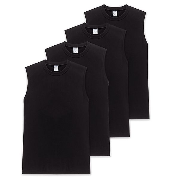 Schiesser Unterhemd Essentials (Mehrpack, 4-St) Muskelshirt günstig online kaufen