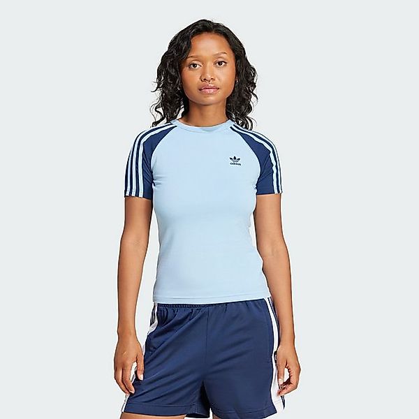 adidas Originals Longsleeve ADICOLOR 3-STREIFEN RAGLAN SLIM T-SHIRT günstig online kaufen