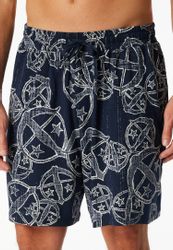 Schiesser Pyjamashorts Schiesser 150 Years seitliche günstig online kaufen