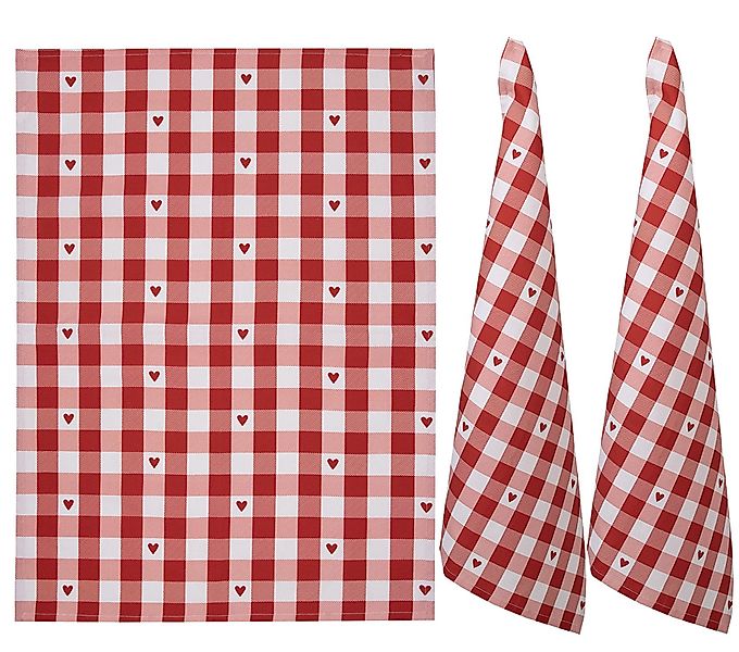 Clayre & Eef Geschirrtuch Love it, günstig online kaufen