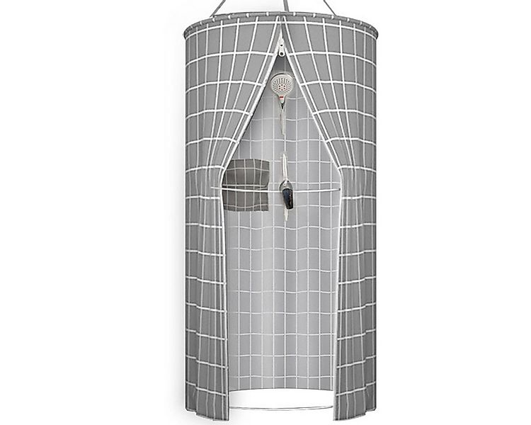 Novzep Duschvorhang Duschvorhänge, Duschvorhang Rund, Duschvorhang Rund Hän günstig online kaufen