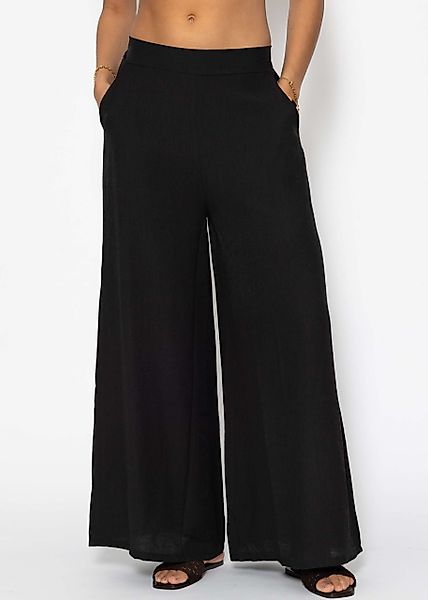 SASSYCLASSY Stoffhose Leinenhose Damen mit geradem günstig online kaufen