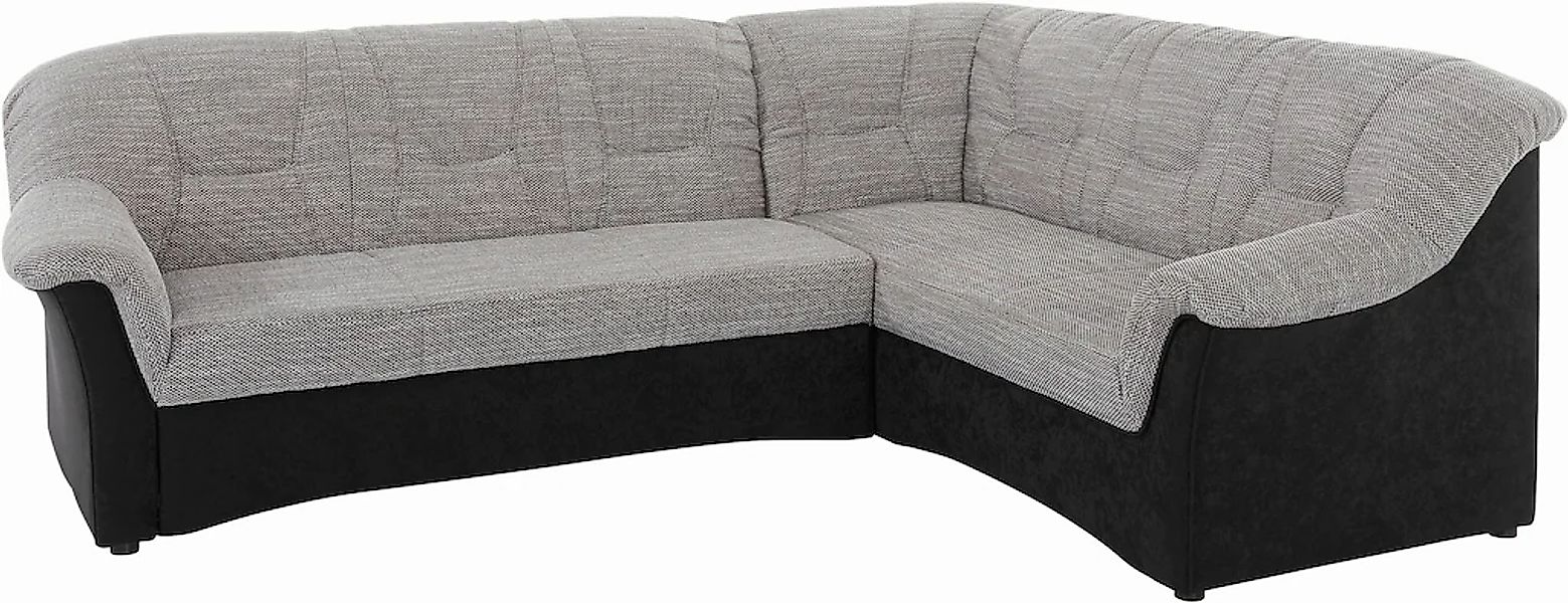DOMO collection Ecksofa "Sarafina zeitlos&bequem, optional mit Federkern, B günstig online kaufen