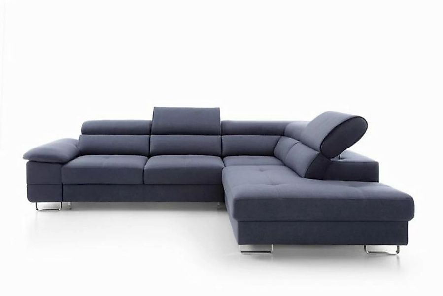 Xlmoebel Ecksofa Textil Ecksofa Wohnlandschaft in L-Form mit Polsterung, 1 günstig online kaufen