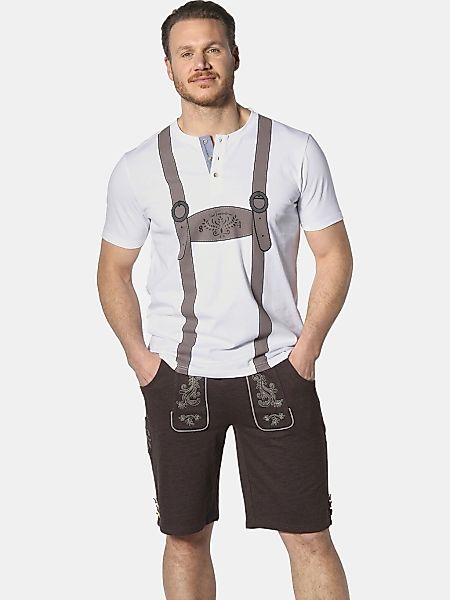 Jan Vanderstorm T-Shirt "T-Shirt KELBY" 1 Stk. im Oktoberfest-Stil günstig online kaufen