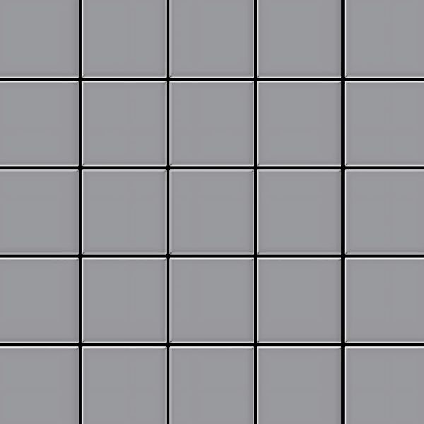 ALLOY Mosaik Fliese Massiv Metall Edelstahl Marine Hochglanz Grau 1,6mm Cen günstig online kaufen