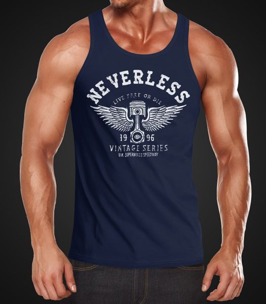 Neverless Tanktop Herren Tank Top Biker günstig online kaufen