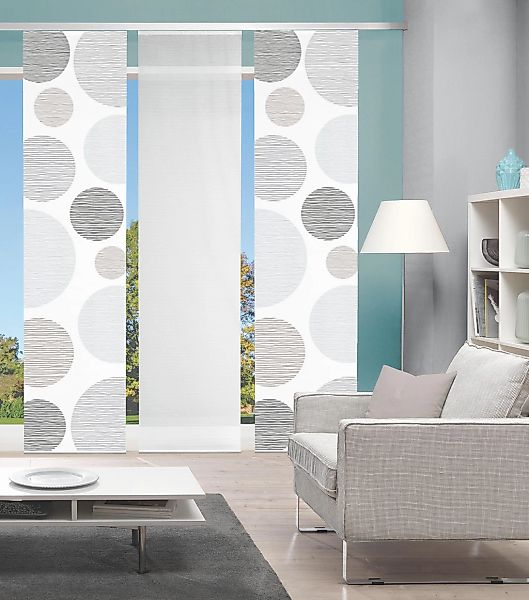 Vision S Schiebegardine »3ER SET BORDEN«, (3 St.), HxB: 260x60, Schiebevorh günstig online kaufen
