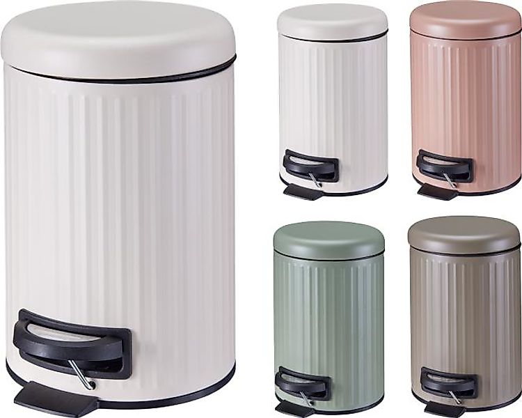 KOSMETIKEIMER TRETEIMER ca. 3 Liter 1 Stück 4 Sorten unsortiert Weiß / Rosa günstig online kaufen