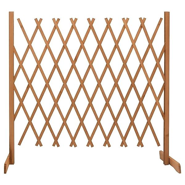 vidaXL Garten-Rankzaun Orange 180x100 cm Massivholz Tanne 314828 günstig online kaufen