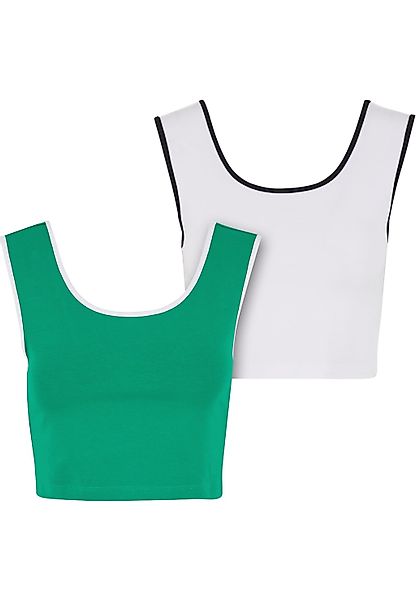 URBAN CLASSICS T-Shirt "Urban Classics Ladies Contrast Cropped Top", (1 tlg günstig online kaufen